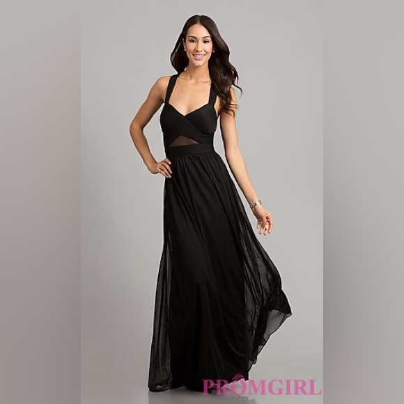 Betsy & Adam Dresses & Skirts - Betsy & Adam Black Formal Dress Size 8